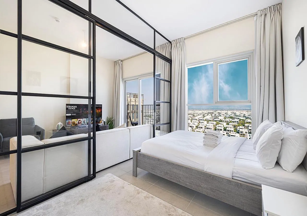 Upgraded 2Bed At Collective 01 With Panoramic View Apartment Dubai